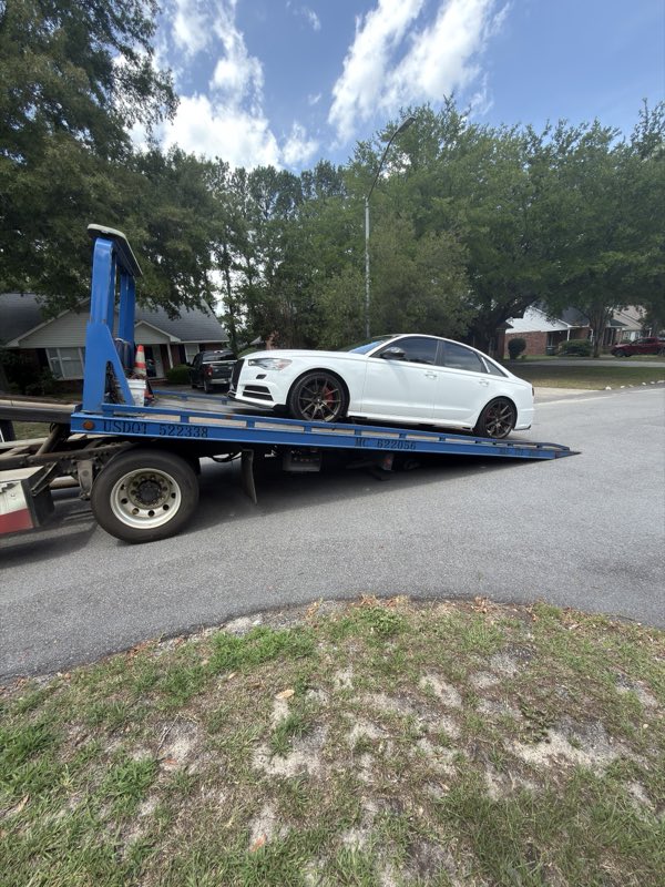 Sumter Wrecker Service flatbed towing